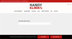 Desktop Screenshot of handyklinik.info